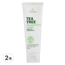 비타할로 티트리 모이스처라이징 크림, 100ml, 2개