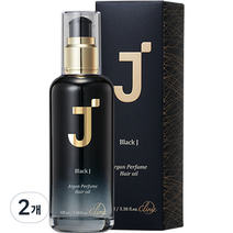 제이숲 블랙제이 아르간 퍼퓸 헤어 오일, 100ml, 2개