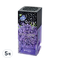에어후레쉬 젤로포트 방향제, 120g, 5개, 아로마 라벤더