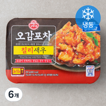 오뚜기 오감포차 칠리새우 (냉동), 200g, 6개