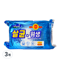 동서씨앤지 살균 + 위생 대용량 세탁비누, 450g, 3개