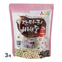 잔다리 하루한줌 볶음콩, 120g, 3개