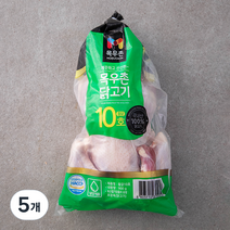 목우촌 닭고기 통닭 10호 개체봉투 (냉장), 900g, 5개