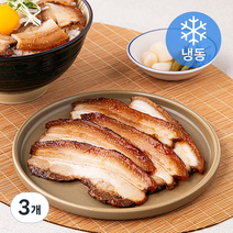 하코야 차슈 슬라이스 돼지 삼겹살 (냉동), 210g, 3개