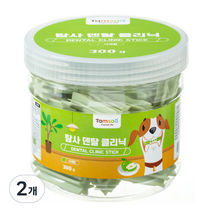 탐사 덴탈 클리닉 반려동물 치석제거 덴탈껌 청사과맛, 2개