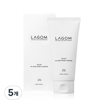 라곰 셀럽 피에이치 큐어 폼 클렌저, 5개, 120ml