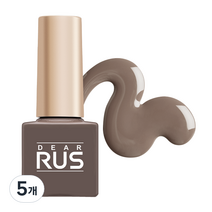 디어러스 원스텝 젤네일, D606 머드에이드, 5ml, 5개