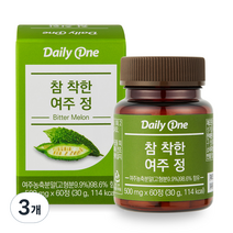 데일리원 참 착한 여주 정, 3개, 30g