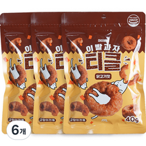 마이베프 고양이 이빨과자 티클 40g, 닭고기맛, 6개