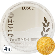 루솔 바로밀 단호박 고구마 진밥 이유식, 150g, 4개