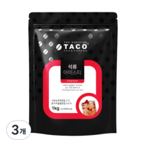 타코 석류 아이스티 파우치, 1kg, 1개입, 3개
