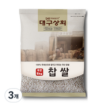 대구상회 국내산 찹쌀, 3개, 5kg
