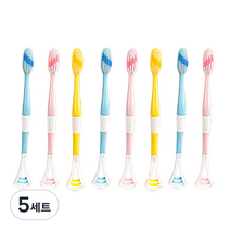 내모미해 혀클리너 칫솔 겸용 8p 세트 컬러 랜덤발송, 5세트
