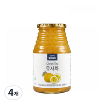 카페베네 유자차, 1kg, 1개입, 4개