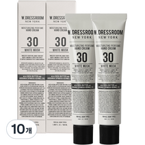 더블유드레스룸 퍼퓸 핸드크림 No 30 화이트머스크, 10개, 50ml