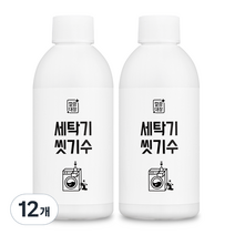 깔끔대장 세탁기 씻기수, 200ml, 12개