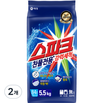 스파크 세탁세제 리필, 5.5kg, 2개