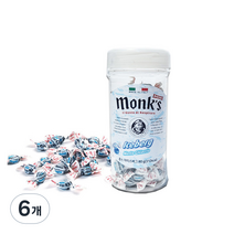 Monks 차량용 컵 홀더용 아이스버그 캔디, 80g, 6개