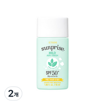 에뛰드 선프라이즈 마일드 에어리 피니쉬 선밀크 SPF50+ PA++++, 2개, 55ml