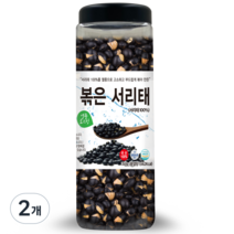 대구농산 열풍로스팅 볶은 서리태 통, 350g, 2개