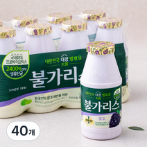남양유업 불가리스 포도, 150ml, 40개