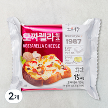 소와나무 한장 한장 포장된 모짜렐라치즈, 270g, 2개