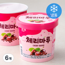 해태아이스크림 체리마루 아이스크림류 (냉동), 660ml, 6개
