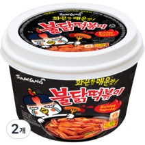 삼양 불닭떡볶이, 185g, 2개