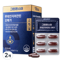 그린몬스터 루테인지아잔틴 오메가3, 30캡슐, 2개, 30정