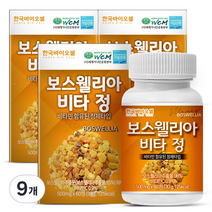 한국바이오셀 보스웰리아 비타 정, 60정, 9개, 60정