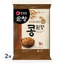 대상 청정원 순창 콩된장, 2개, 900g