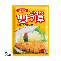 움트리 경양식 빵가루, 1kg, 3개