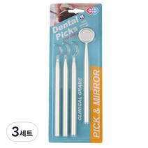 메디메이트 덴탈픽스 4종 수동식 의료용 치석제거기, 3세트