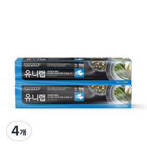 유니랩 가정용랩 30cm x 100m, 4개