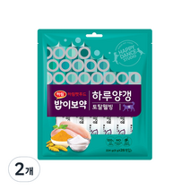밥이보약 캣 하루양갱 간식 토탈웰빙 28p, 닭고기, 224g, 2개