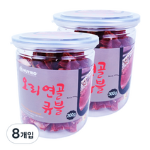 뉴트리오 스테이크 반려견 간식, 오리연골큐블맛, 8개입