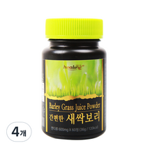 힐링 간편한 새싹보리 영양제, 60정, 36g, 4개