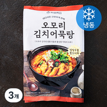 오모리 김치어묵탕 (냉동), 3개, 600g