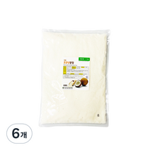 이든타운에프앤비 건조 코코넛분말, 1kg, 6개