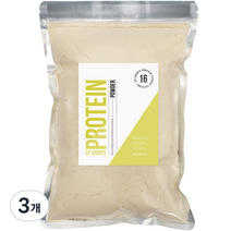 SP스포츠 성풍 완두 단백 프로틴 분말, 500g, 3개