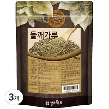 컬러푸드 국산 들깨가루, 200g, 3개