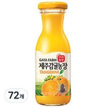 가야농장 제주감귤농장 180ml, 72개