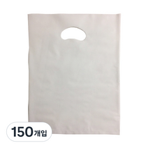 팩스타 펀칭 비닐봉투 PE35 35 x 45 cm, 백색, 150개입