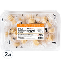 호박 큰 도시락 엿, 130g, 2개