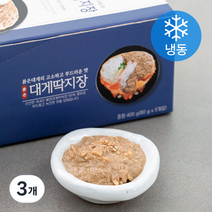 설래담 붉은 대게딱지장 (냉동), 400g, 3개