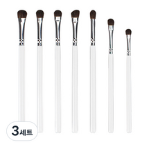OON 아이 메이크업 브러쉬 7종 세트, 화이트, 3세트