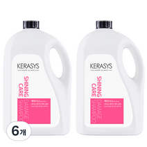 케라시스 샤이닝 데미지 케어 샴푸, 4L, 6개
