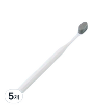 팡팡카트 색감 대박 칫솔 화이트, 5개, 1개입