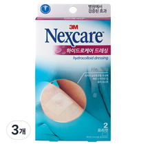 3M 하이드로케어 드레싱 프리컷 2매, 3개