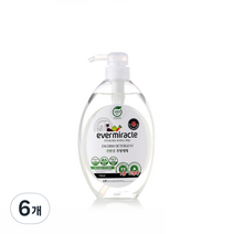 살리미 EM 발효 고농축 주방세제, 750ml, 6개